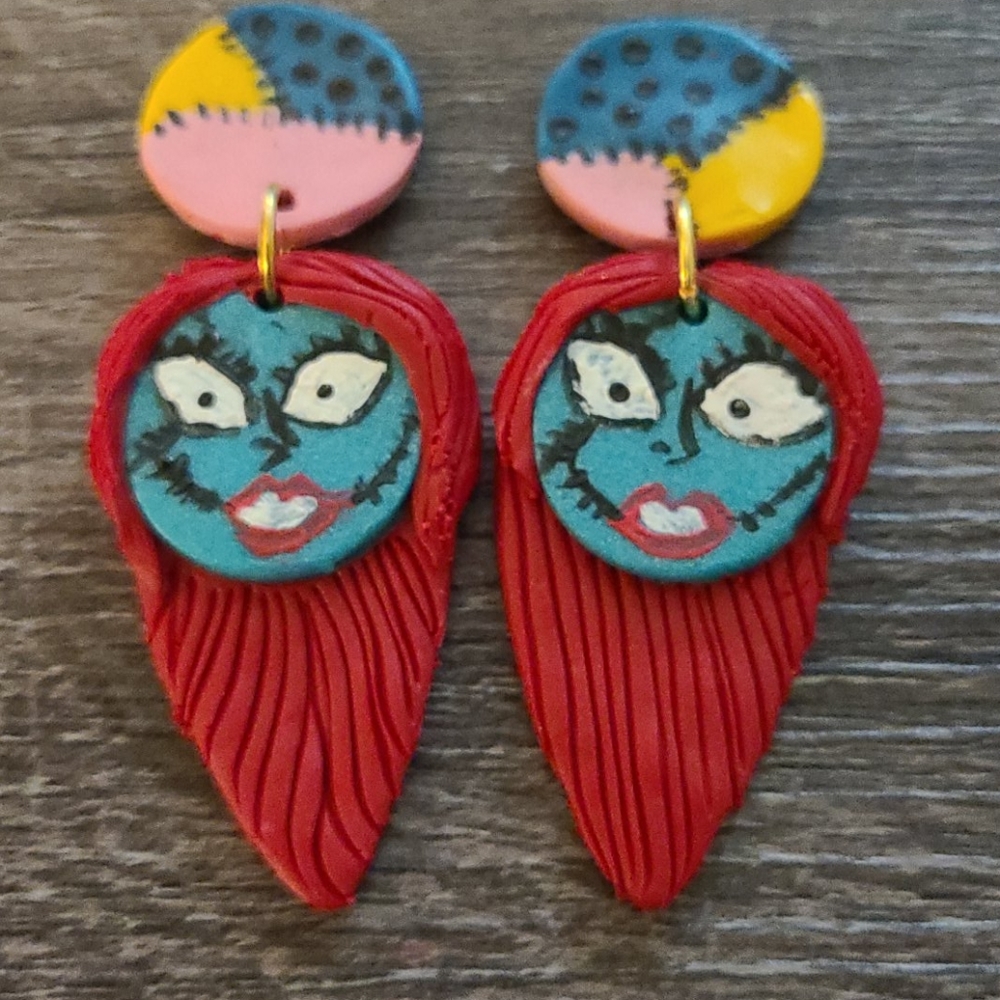 🎃Sally Nightmare Before Christmas Earrings